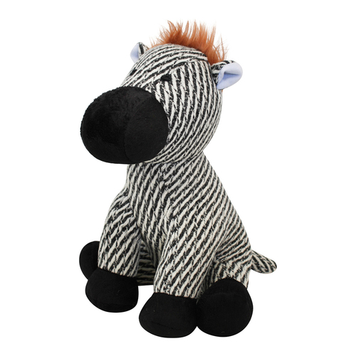 LVD Sand Polyfill 24cm Scruffy Zebra Doorstop Home/Office Stopper