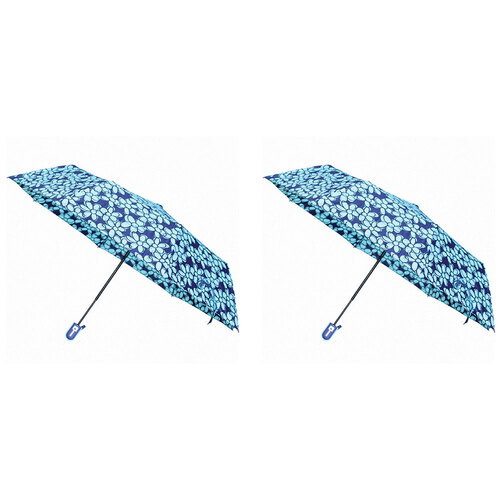 2PK LVD Flowers Umbrella Plastic Handle Sun/Rain Shade 95cm - Assorted