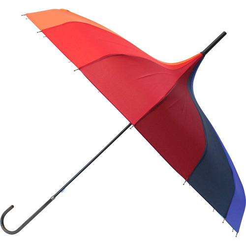 LVD Pointe Rainbow Umbrella J-Handle Sun/Rain Shade 87cm