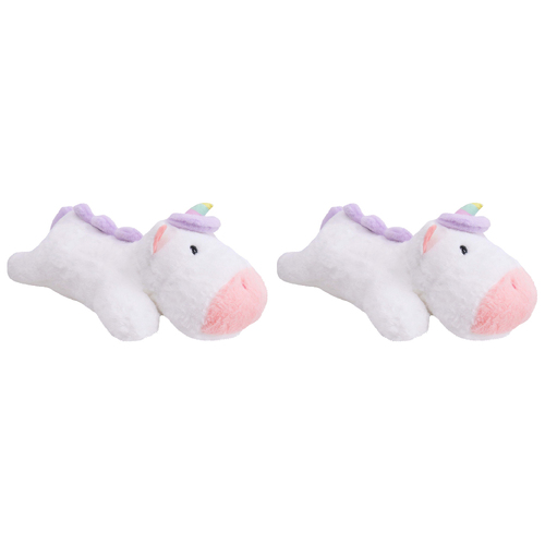 2PK LVD Polyester Plush Lrg Unicorn Kids/Children Soft Plush Toy 50cm