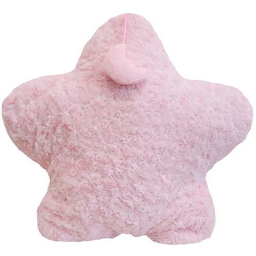 LVD Polyester Cushion Snuggle Soft Star 45cm - Pink