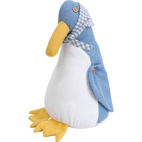 LVD Polyester Doorstop Auntie Penguin Home Decor 16x22cm