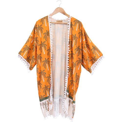 LVD Women's Bahamas Beach Cover Up Robe Polyester One Size