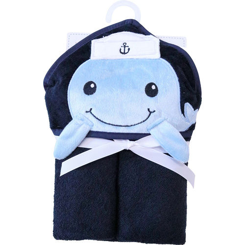 LVD Kids Hooded Soft Towel Whale Home Decor/Bathroom 