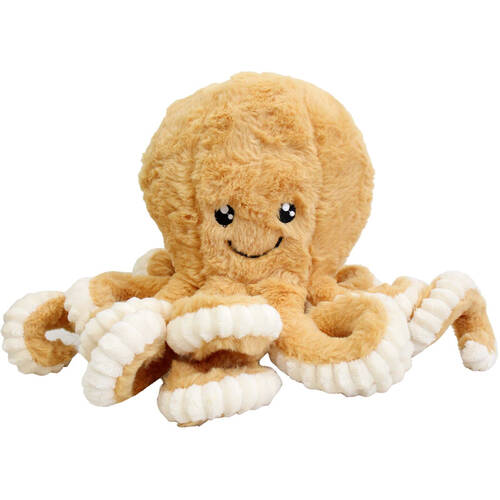 LVD Polyester Plush Ollie Octopus Kids Stuffed Toys Medium 40cm - Brown