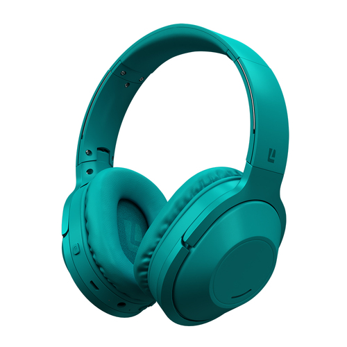 Liquid Ears WireFree Over-Ear Bluetooth Headphones - Teal