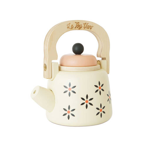 Le Toy Van Vintage Wooden Kettle 13cm Kids/Children 3y+