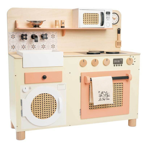 Le Toy Van Honeybake 84cm Large Kitchen Wooden Toy Set Kids 3y+