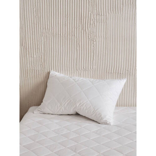 2pc Linen House Kind 50x73cm Cotton Pillow Protector - White