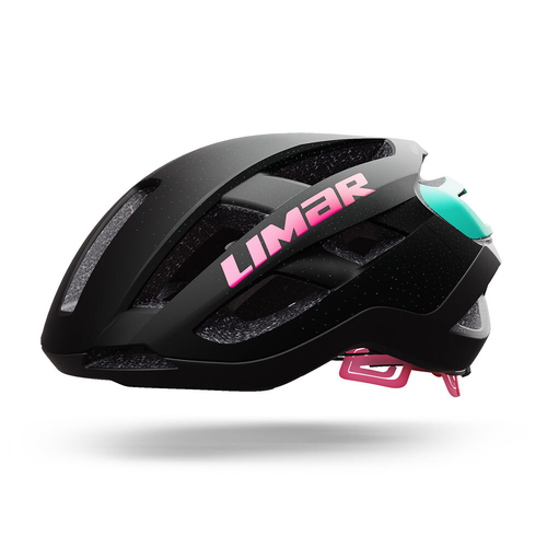 Limar Air Star Road Bicycle Helmet Matte Black/Pink 53-57cm Medium