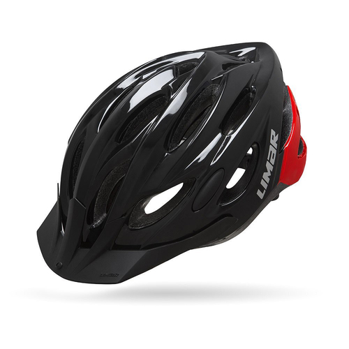 Limar Scrambler Urban/Active Bicycle Helmet Black/Red 57-61cm Large