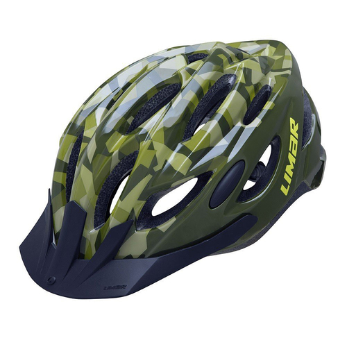 Limar Rocket Youth Bicycle Helmet Camo Green 52-57cm Medium