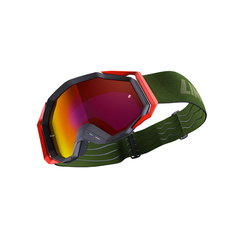 Limar Roc Cycling Goggles For Delta Helmet - Dark Green