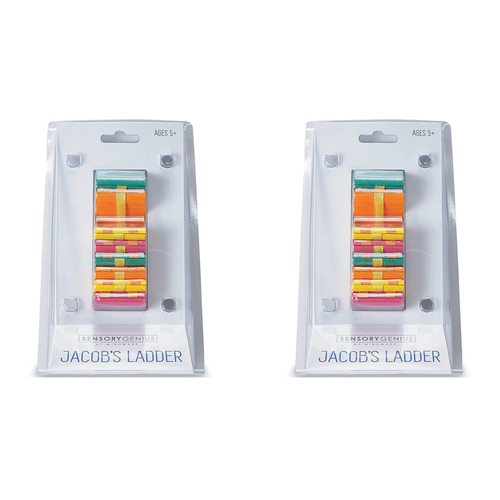 2x Mindware Sensory Genius Fidget Jacobs Ladder Kids 5y+