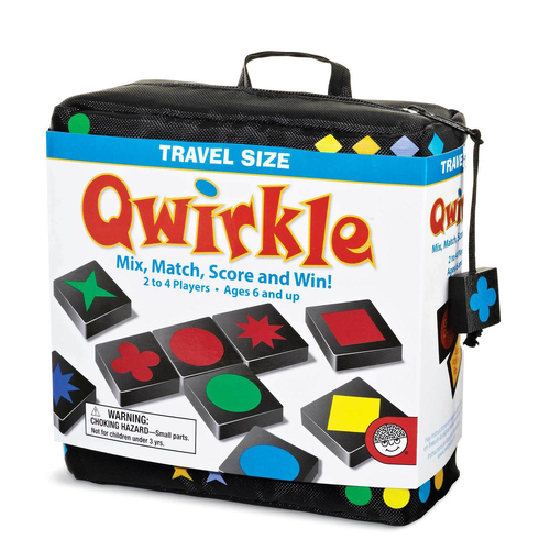 Mindware Qwirkle Travel Size 2-4 Players Kids/Children Fun Game 3y+