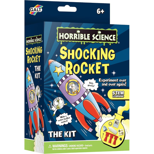 Horrible Science Shocking Rocket Kids/Childrens Activity Kit Playset 8y+