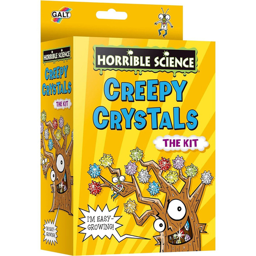 Horrible Science Creepy Crystals Kids/Childrens Activity Kit Playset 8y+