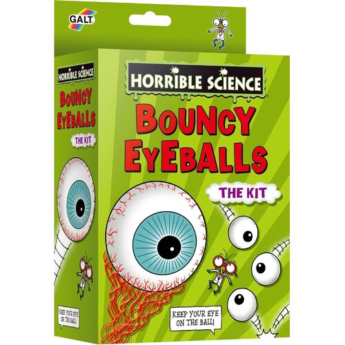 Galt Horrible Science Bouncy Eyeballs Experiment Kit 6+