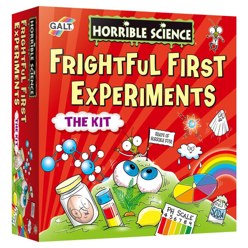 Horrible Science Frightful First Experiments Kids/Children Activity Kit 6y+