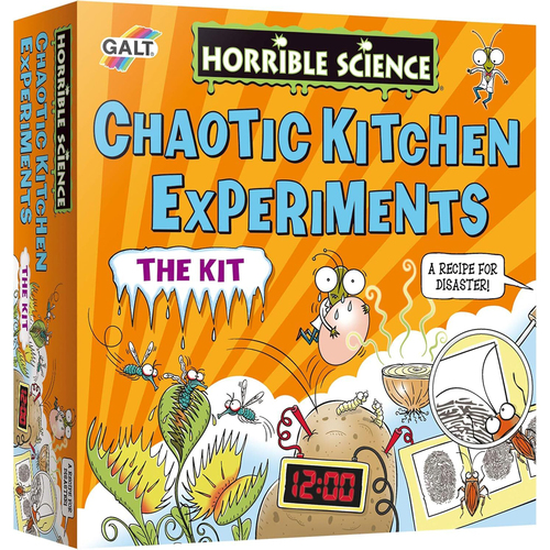 Horrible Science Chaotic Kitchen Experiments Kids/Children Activity Kit 8y+