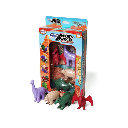 Popular Playthings Magnetic Mini Mix or Match Set 2 Dinosaurs Toy Kids 3y+