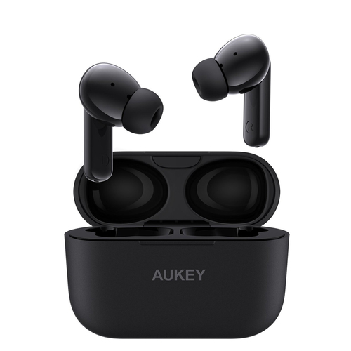 AUKEY MiniNC True Wireless Active Earbuds/Earphones - Black