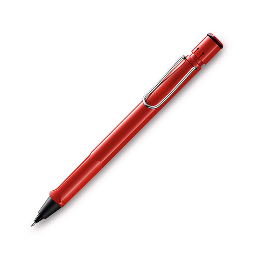 Lamy Safari Mechanical Pencil 0.5mm Nib Tip Stationery - Red