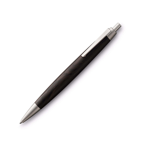 Lamy 2000 Ballpoint Pen Medium-1mm Nib Tip Stationery - Black Wood