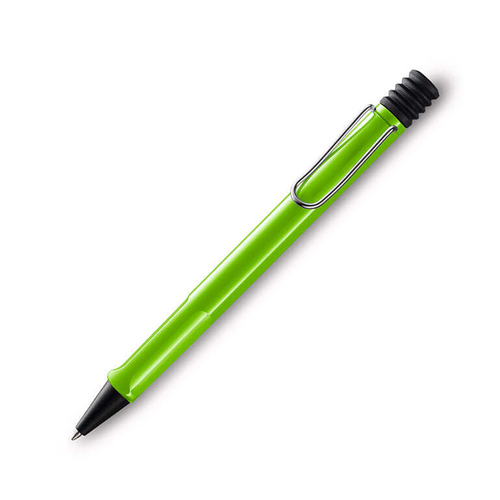 Lamy Safari Ballpoint Pen Medium-1mm Nib Tip - Green