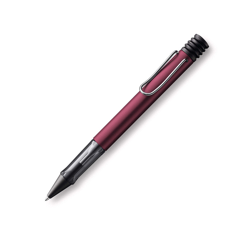 Lamy Alstar Ballpoint Pen Medium-1mm Nib Tip - Black Purple