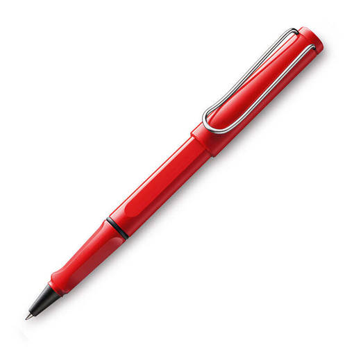 Lamy Safari Rollerball Pen Medium-1mm NIb Tip - Red