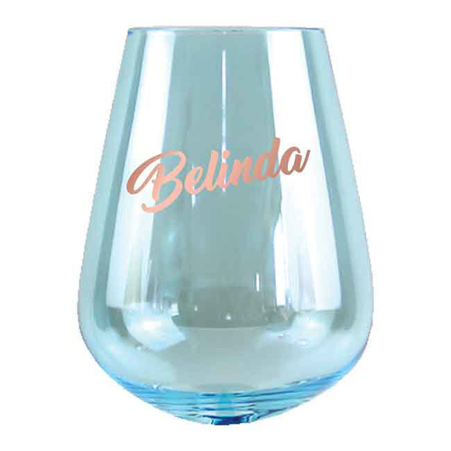 2pc Belinda Stemless 13cm/600ml Wine Glass Tumbler Set