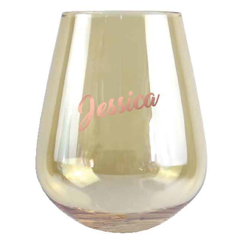 2pc Jessica Stemless 13cm/600ml Wine Glass Drinking Tumbler Set