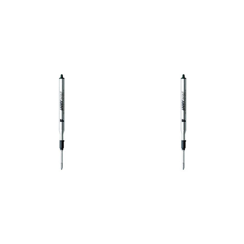 2PK Lamy M16 Ballpoint Refill For Scribble/Pico Pen Fine Nib - Black