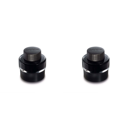 2PK Lamy 30ml Bottle Ink Refill For T51 Fountain Pen Black