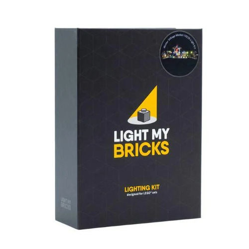 Light My Bricks USB LED Lighting Kit For Lego Winter Market No.10235 12+