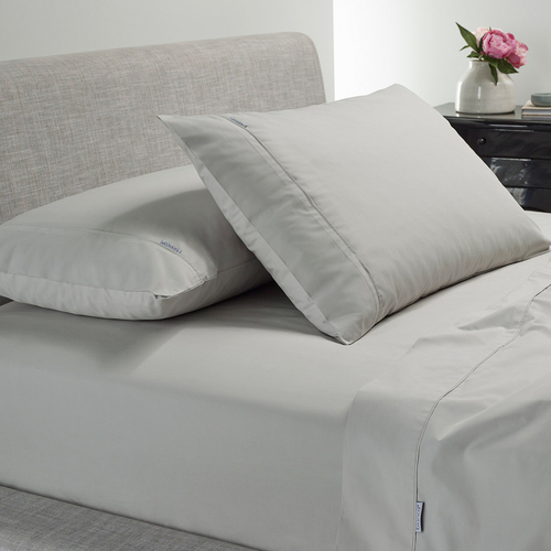 Bianca Heston Cotton Silver Sheet Set - Long Single