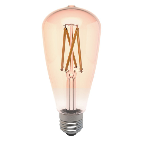 Laser SmartHome LED Smart E27 ST64 Filament Bulb Amber