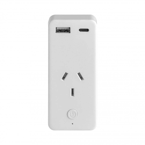 Laser Smarthome Smart WiFi AU/NZ Plug Voice/App Controlled Socket White