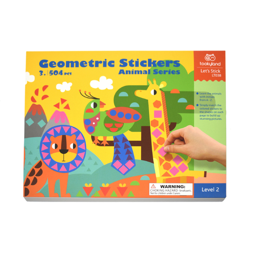 Tookyland Geometic Sticker - Animal Series Craft Kit