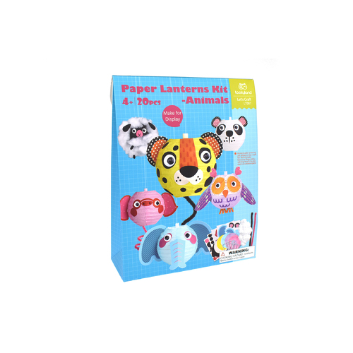 Tookyland Animal Paper Lanterns Craft Kit