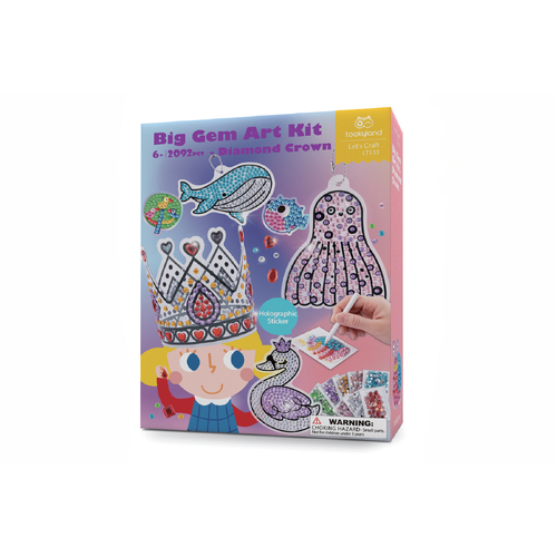 Tookyland Diamond Crown - Big Gem Craft Kit