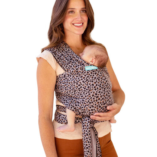 Moby Classic Wrap Baby Cotton Body Carrier - Leopard 