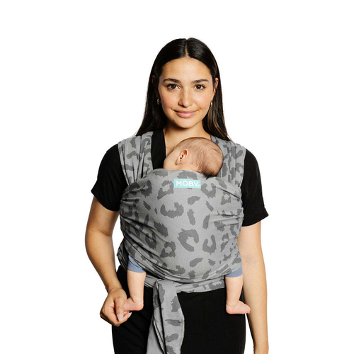 Moby Classic Wrap Baby Cotton Body Carrier - Night Leopard