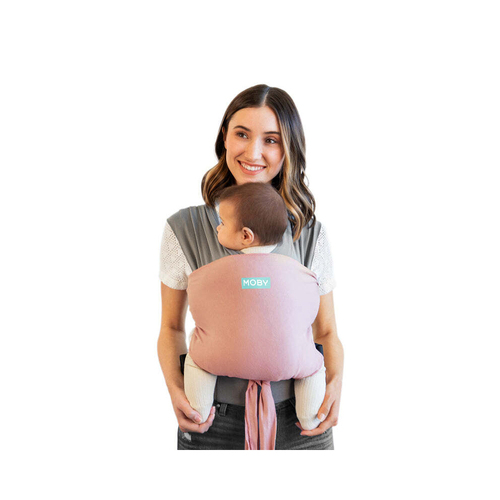 Moby Easy Wrap Baby Cotton Knit Body Carrier  - Dusty Rose