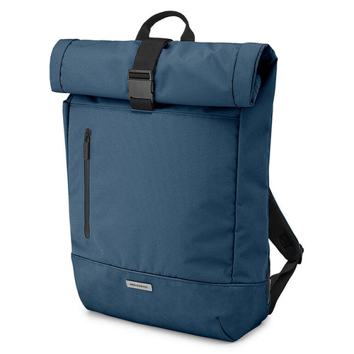 Moleskine Rolltop Backpack Bag 48cm For 15" Laptop - Sapphire Blue