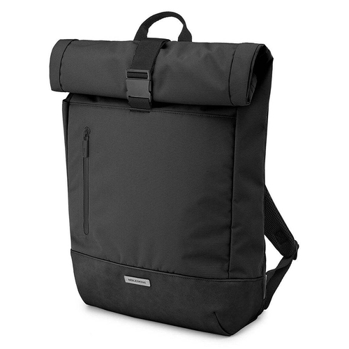 Moleskine Rolltop Backpack Bag 48cm For 15" Laptop - Black