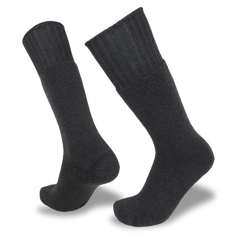 3 Peaks Unisex Army Merino Over the Calf Socks - Black US 7-11