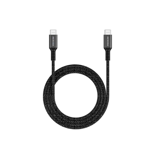 Microdia ExeCable Tweed PD240W USB-C Cable 1m Charcoal