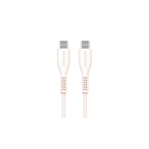 Microdia Fruitywire Liquid Silicon PD100W USB-C 1.3m Pearl White